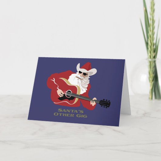 Cartes Pour Fêtes Annuelles Père Noël Autre Gig (Devant)