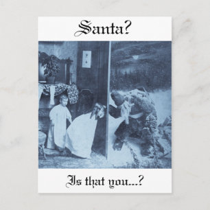 Cartes Pour Fêtes Annuelles Père Noël ? C'est toi ? Vintage Victorian Christma