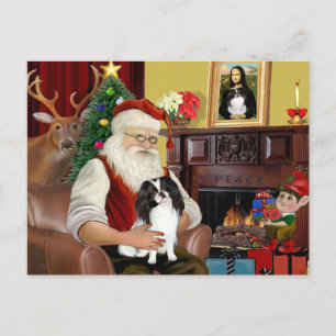 Cartes Pour Fêtes Annuelles Père Noël - Chin japonais