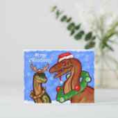 Cartes Pour Fêtes Annuelles Père Noël Claws (Debout devant)