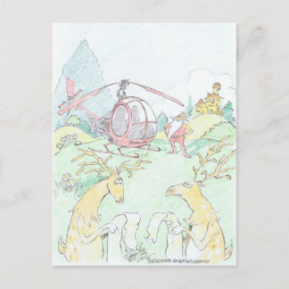 Cartes Pour Fêtes Annuelles Père Noël de nouveau Rudolf.