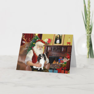 Cartes Pour Fêtes Annuelles Père Noël du chinois japonais