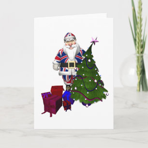 Cartes Pour Fêtes Annuelles Père Noël du Royaume-Uni