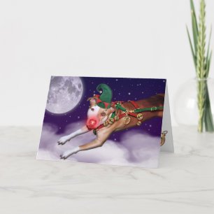 Cartes Pour Fêtes Annuelles Père Noël Employé du mois