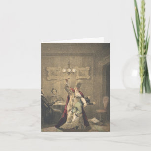 Cartes Pour Fêtes Annuelles Père Noël en colère