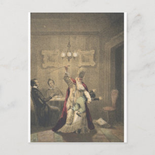 Cartes Pour Fêtes Annuelles Père Noël en colère