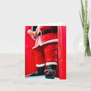 Cartes Pour Fêtes Annuelles Père Noël en difficulté?