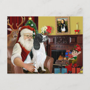 Cartes Pour Fêtes Annuelles Père Noël-Engish Springer 7