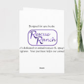 Cartes Pour Fêtes Annuelles Père Noël et Jack Russell (Dos)