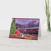 Père Noël et le Express polaire