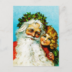 Cartes Pour Fêtes Annuelles Père Noël et moi