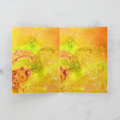 Cartes Pour Fêtes Annuelles PÈRE NOËL ET NOËL CADEAU SACK, JOUETS Étincelles J (Intérieur)