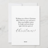 Cartes Pour Fêtes Annuelles Père Noël Et Snowman (Dos)