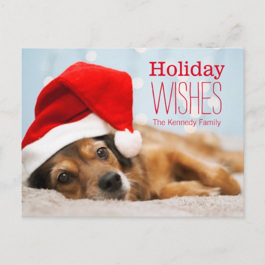 Cartes Pour Fêtes Annuelles Père Noël fatigué (Devant)