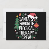 Cartes Pour Fêtes Annuelles Père Noël Favorite Phytothérapie Crew Noël (Devant)