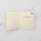 Cartes Pour Fêtes Annuelles Père Noël Hummingbird (Intérieur)