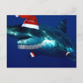 Cartes Pour Fêtes Annuelles Père Noël Jaws (Devant)