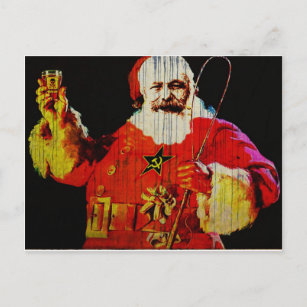 Cartes Pour Fêtes Annuelles Père Noël Karl