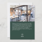 Cartes Pour Fêtes Annuelles Père Noël Key New Accueil Salutation de Noël (Dos)