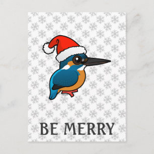 Cartes Pour Fêtes Annuelles père Noël Kingfisher