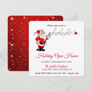 Cartes Pour Fêtes Annuelles Père Noël, magie de Noël