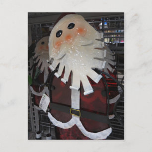Cartes Pour Fêtes Annuelles Père Noël métallique