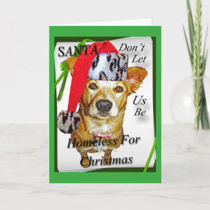 Cartes Pour Fêtes Annuelles Père Noël ne nous laissent pas être sur le pavé