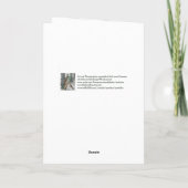 Cartes Pour Fêtes Annuelles "Père Noël Paws" (Dos)