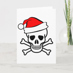 Cartes Pour Fêtes Annuelles père Noël Pirate
