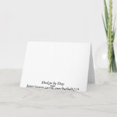 Cartes Pour Fêtes Annuelles Père Noël secret (Dos)