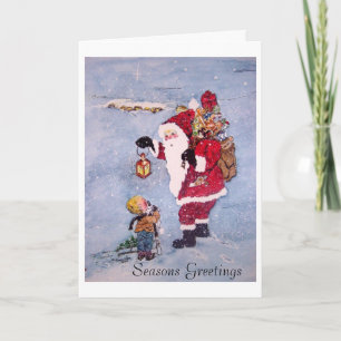 Cartes Pour Fêtes Annuelles père Noël Secret-AB, Joyeuses Fêtes