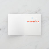 Cartes Pour Fêtes Annuelles "Père Noël s'il vous plaît appelez ici" (Intérieur)