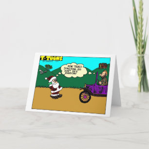 Cartes Pour Fêtes Annuelles père Noël T