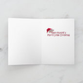 Cartes Pour Fêtes Annuelles Père Noël Toy Fox Terrier Christmas Card (Intérieur)