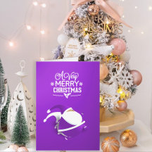 Père Noël Très Joyeux Noël | Violet