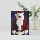 Cartes Pour Fêtes Annuelles Père Noël triste (Debout devant)