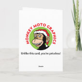 Cartes Pour Fêtes Annuelles Père Noël vous voit (Dos)