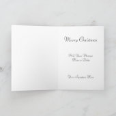 Cartes Pour Fêtes Annuelles Période de Noël (Intérieur)