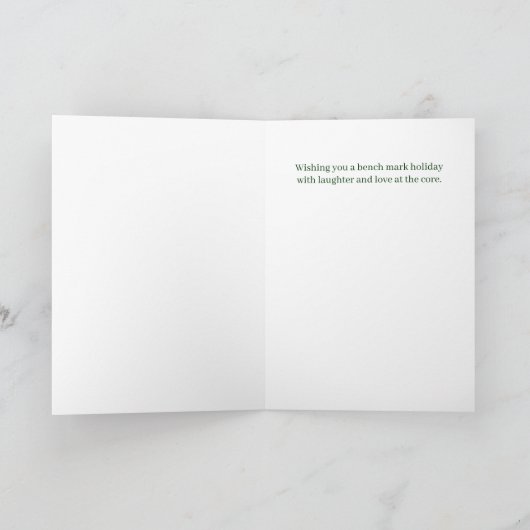 Cartes Pour Fêtes Annuelles Personal Trainer Funny ABsolute Joy and Cheer (Intérieur)