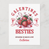 Cartes Pour Fêtes Annuelles Personalized Galentine’s Day  (Devant)