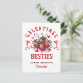 Cartes Pour Fêtes Annuelles Personalized Galentine’s Day  (Debout devant)