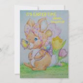 Cartes Pour Fêtes Annuelles Personalized Granddaughter's Easter Greeting Card  (Devant)