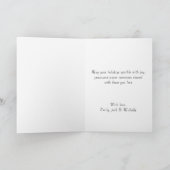 Cartes Pour Fêtes Annuelles Personalized Parrot with Santa Hat Christmas       (Intérieur)