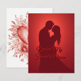 Cartes Pour Fêtes Annuelles Personalized Valentine Gift for Wife or Husband