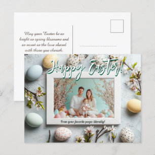 Cartes Pour Fêtes Annuelles 🐰 🥚 🌸 personnalisable 🐇 OEufs de Pâques souven