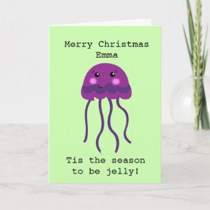 Cartes Pour Fêtes Annuelles Personnalisé C'est la saison pour être gelé Noël