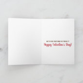 Cartes Pour Fêtes Annuelles PERSONNALISÉ J'Aime (Vous Plus Que) Café (Intérieur)