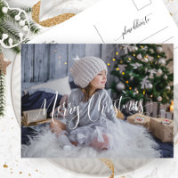 Personnalisé, Joyeux script de Noël superposé phot