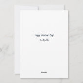 Cartes Pour Fêtes Annuelles Personnalisé Saint Valentin Homard Funny Fruits de (Dos)