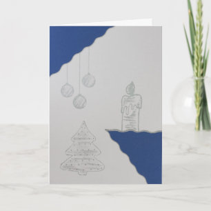 Cartes Pour Fêtes Annuelles Personnaliser la décoration de Noël et l'arbre